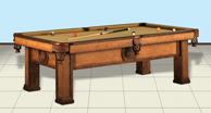 biliardo billiard billard pool carom carambola 5birilli longoni norditalia kongo