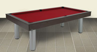 biliardo billiard billard pool carom carambola 5birilli longoni norditalia red devil wenge